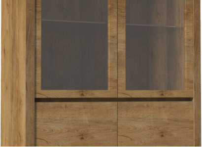 Glass showcase Glass cabinet Cabinets Wardrobe Wood Furniture new Display cabinets Wooden cabinet new